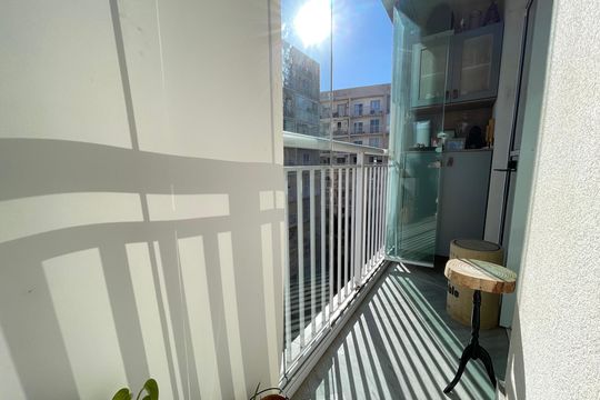 Varanda de apartamento à venda com 1 quarto, 29m² em Ferreira, São Paulo