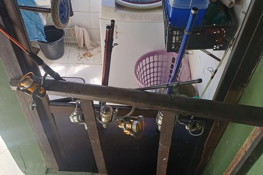 Área de serviço de casa de condomínio à venda com 3 quartos, 250m² em Copacabana, Rio de Janeiro