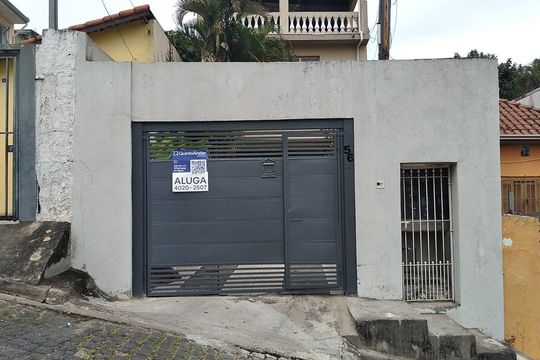 Fachada de casa para alugar com 1 quarto, 58m² em Vila Barbosa, São Paulo