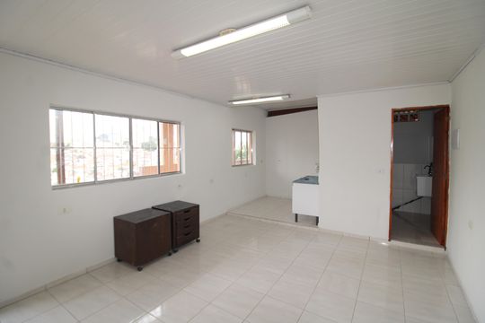 Sala / Cozinha de casa para alugar com 1 quarto, 58m² em Vila Barbosa, São Paulo