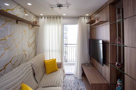 Sala de apartamento à venda com 2 quartos, 50m² em Centro, Diadema