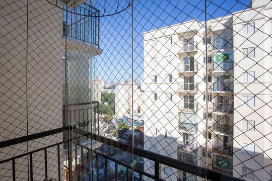 Varanda da Sala de apartamento à venda com 2 quartos, 50m² em Centro, Diadema
