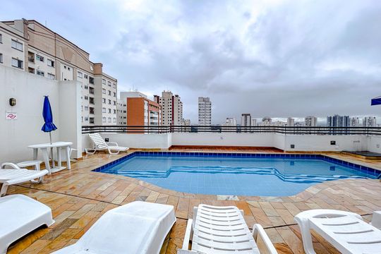 Área comum - Piscina de apartamento à venda com 1 quarto, 42m² em Tatuapé, São Paulo