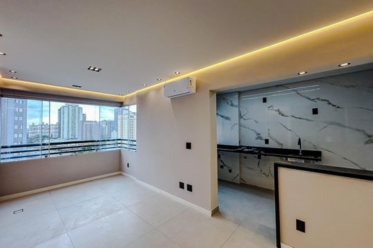 Sala de apartamento à venda com 1 quarto, 42m² em Tatuapé, São Paulo