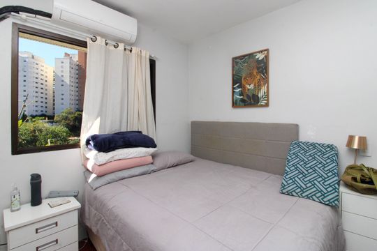 Suíte  de apartamento para alugar com 1 quarto, 37m² em Vila Suzana, São Paulo