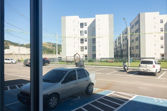 Vista do Quarto de apartamento para alugar com 1 quarto, 43m² em Santa Cruz, Rio de Janeiro