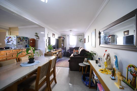 Sala de apartamento para alugar com 2 quartos, 57m² em Conjunto Habitacional Padre Jose de Anchieta, São Paulo