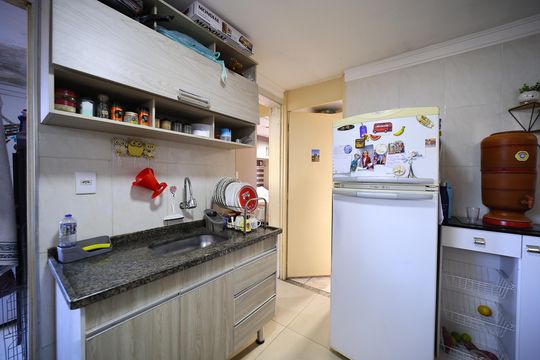 Cozinha de apartamento para alugar com 2 quartos, 57m² em Conjunto Habitacional Padre Jose de Anchieta, São Paulo