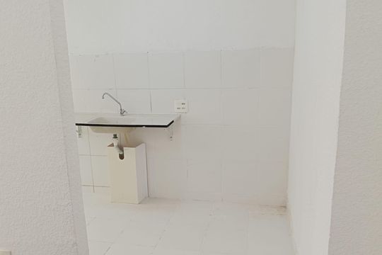 Cozinha de apartamento à venda com 2 quartos, 43m² em Água Santa, Rio de Janeiro