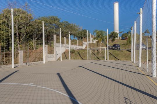 Área comum - Quadra Esportiva de apartamento para alugar com 2 quartos, 43m² em Jardim Dona Leopoldina, Porto Alegre