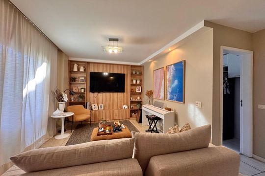 Sala de apartamento para alugar com 3 quartos, 260m² em Recreio dos Bandeirantes, Rio de Janeiro