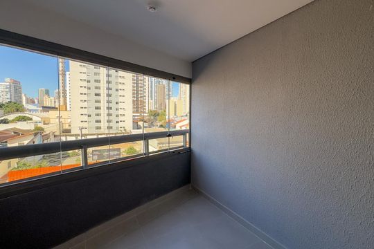 Vista da Suíte de apartamento para alugar com 2 quartos, 107m² em Jardim das Acacias, São Paulo