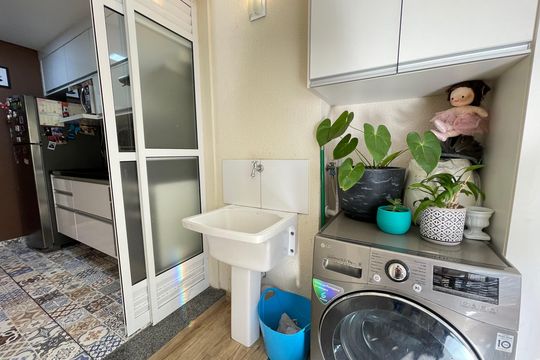 Área de Serviço de apartamento à venda com 2 quartos, 78m² em Jaguaré, São Paulo