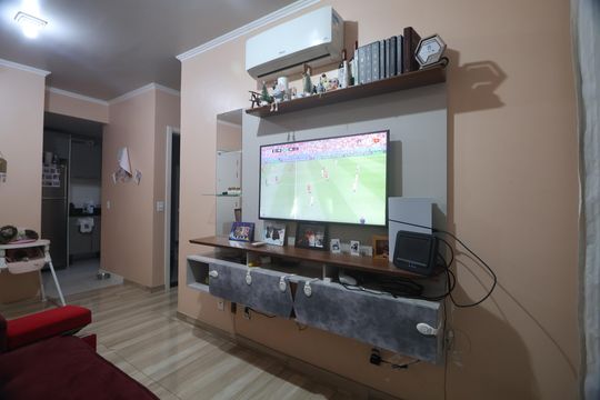 Sala de apartamento à venda com 2 quartos, 61m² em Niterói, Canoas