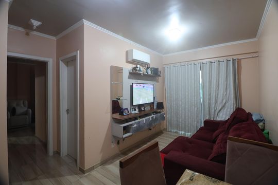 Sala de apartamento à venda com 2 quartos, 61m² em Niterói, Canoas