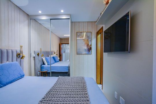 Quarto Suíte de casa à venda com 4 quartos, 150m² em Vila Camilópolis, Santo André