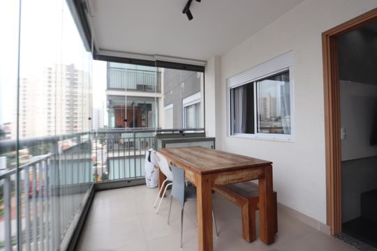Varanda de apartamento à venda com 2 quartos, 60m² em Parque da Vila Prudente, São Paulo