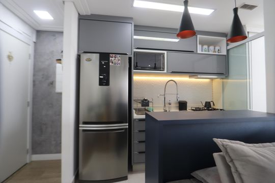 Cozinha de apartamento à venda com 2 quartos, 60m² em Parque da Vila Prudente, São Paulo