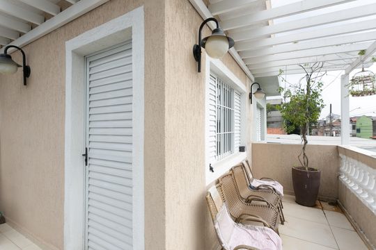 Varanda da Suíte de casa à venda com 4 quartos, 180m² em Jardim Sao Vicente, São Paulo