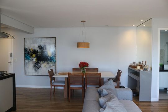 Sala de apartamento à venda com 2 quartos, 83m² em Barra Funda, São Paulo