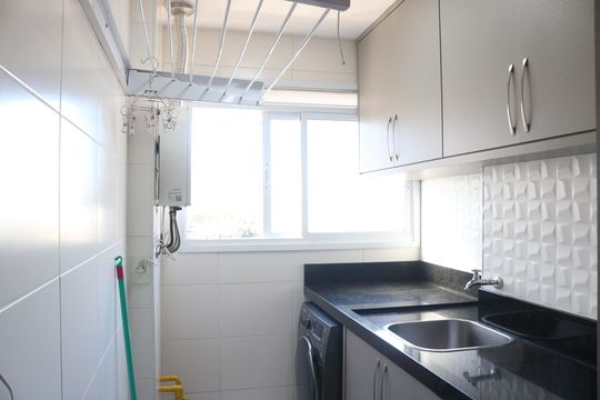 Área de Serviço de apartamento à venda com 2 quartos, 83m² em Barra Funda, São Paulo