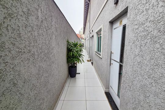 Área comum de casa de condomínio para alugar com 2 quartos, 74m² em Nova Mirim, Praia Grande
