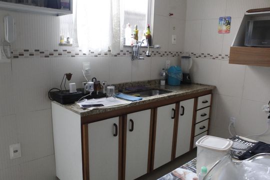 Cozinha de apartamento à venda com 2 quartos, 75m² em Taquara, Rio de Janeiro