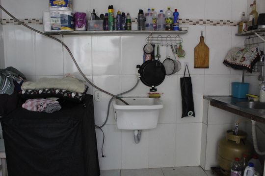 Cozinha e Área de Serviço de apartamento à venda com 2 quartos, 75m² em Taquara, Rio de Janeiro