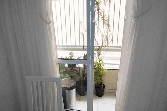 Varanda de apartamento à venda com 2 quartos, 65m² em Oswaldo Cruz, São Caetano do Sul