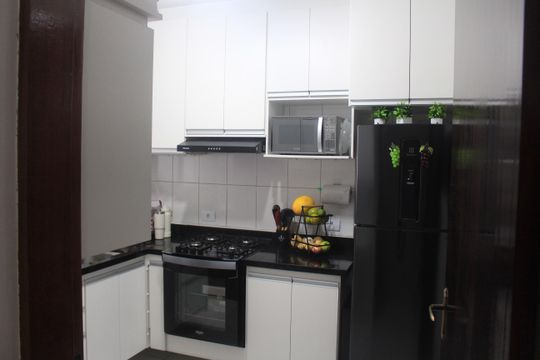 Cozinha de apartamento à venda com 2 quartos, 65m² em Oswaldo Cruz, São Caetano do Sul
