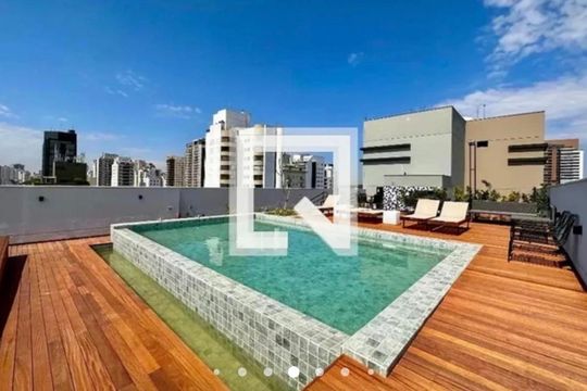 Área comum de kitnet/studio à venda com 1 quarto, 30m² em Campo Belo, São Paulo