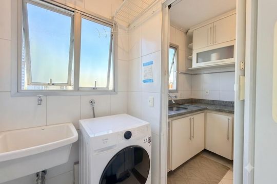 Área de Serviço de apartamento à venda com 2 quartos, 60m² em Cidade Monções, São Paulo