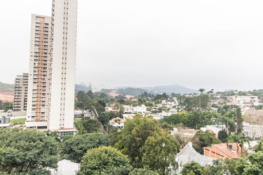 Vista da Varanda de apartamento à venda com 2 quartos, 67m² em Empresarial 18 do Forte, Barueri