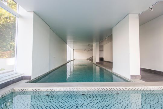 Piscina de apartamento à venda com 2 quartos, 67m² em Empresarial 18 do Forte, Barueri