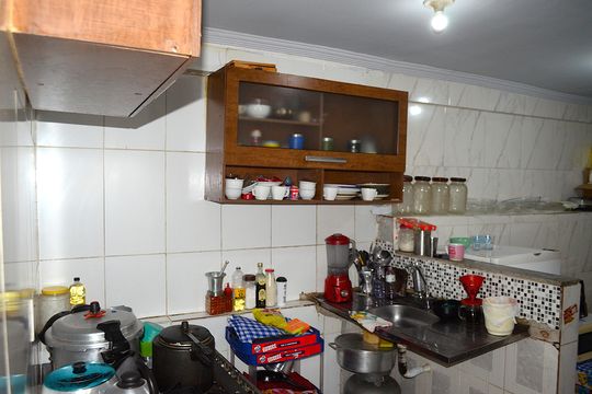 Cozinha de casa para alugar com 2 quartos, 80m² em Vila Maria, Belo Horizonte