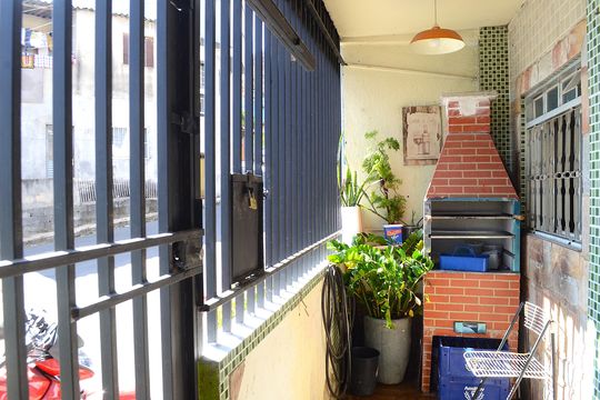 Varanda de casa para alugar com 2 quartos, 80m² em Vila Maria, Belo Horizonte