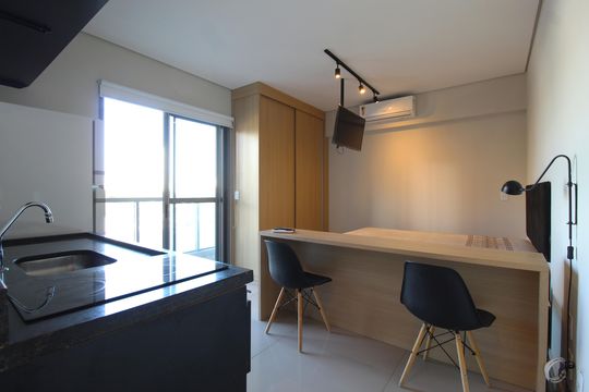 Kitnet/Studio à venda com 1 quarto, 27m² em Indianópolis, São Paulo