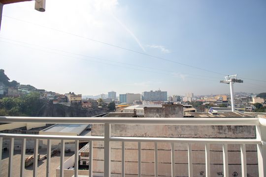 Varanda da Sala de apartamento para alugar com 2 quartos, 40m² em Bonsucesso, Rio de Janeiro