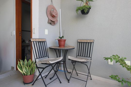 Terraço de casa de condomínio à venda com 3 quartos, 129m² em Tanque, Rio de Janeiro