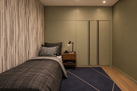 Quarto de apartamento à venda com 3 quartos, 142m² em Jardim Paulista, São Paulo
