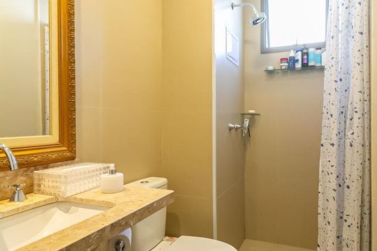 Banheiro da Suíte de apartamento à venda com 3 quartos, 76m² em Planalto, São Bernardo do Campo