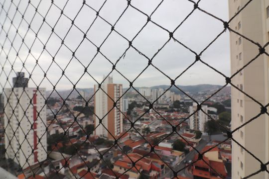 Sala Sacada Vista  de apartamento à venda com 2 quartos, 104m² em Centro, São Bernardo do Campo