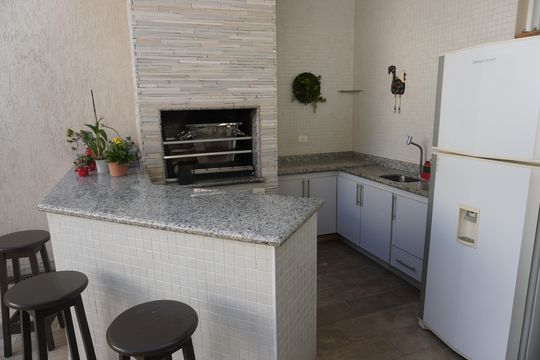 Área Gourmet de casa de condomínio à venda com 4 quartos, 401m² em Residencial Dez (alphaville), Santana de Parnaíba