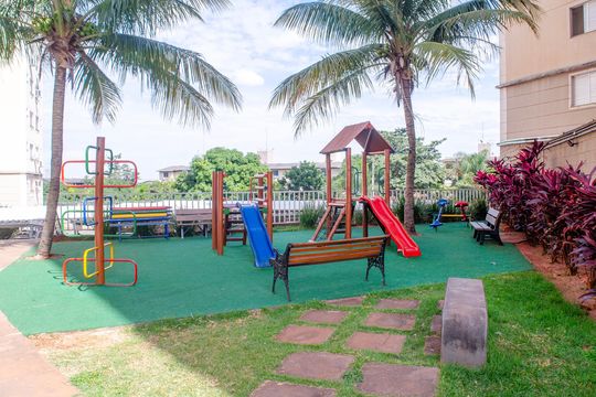 Área comum - Playground de apartamento para alugar com 3 quartos, 72m² em Setor Goiânia 2, Goiânia