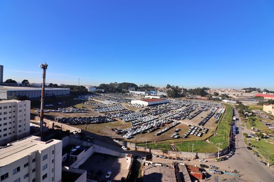 Quarto 1 Vista  de apartamento para alugar com 2 quartos, 44m² em Cooperativa, São Bernardo do Campo