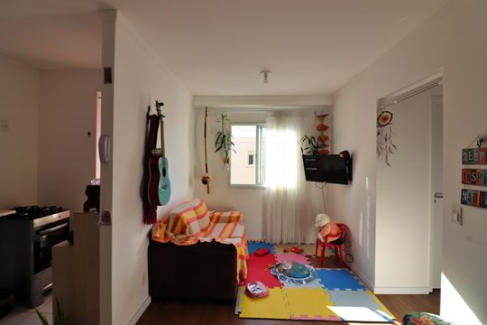 Sala  de apartamento para alugar com 2 quartos, 44m² em Cooperativa, São Bernardo do Campo