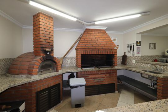 Área Comum - Espaço Gourmet de apartamento à venda com 3 quartos, 150m² em Vila Curuçá, Santo André
