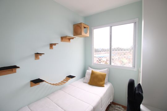 Quarto 2 de apartamento para alugar com 2 quartos, 32m² em Colônia (zona Leste), São Paulo