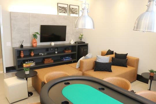Área comum de apartamento à venda com 2 quartos, 89m² em Fundação, São Caetano do Sul