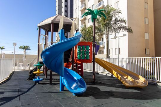 Área comum - Playground de apartamento à venda com 3 quartos, 79m² em Vila Brandina, Campinas